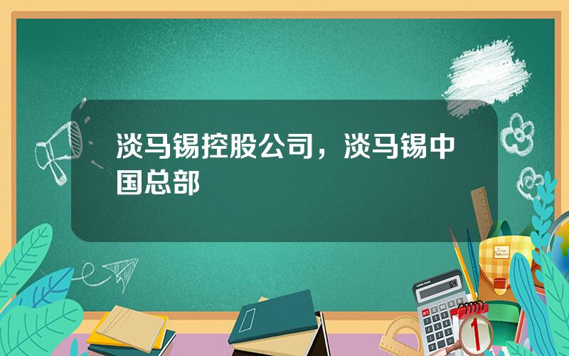 淡马锡控股公司，淡马锡中国总部